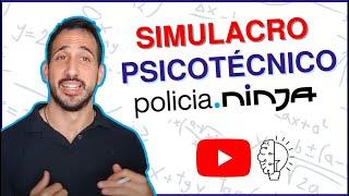 Test psicotécnico para Policía Nacional 