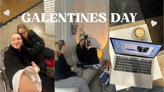 galentines day mit den mädels ll brunch, podcast, uni, party