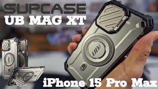 Supcase UB Pro MAG XT W/Magsafe for iPhone 15 Pro Max ( Camera Door Protection & Kickstand )