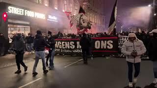 CORTEO AJAX AMSTERDAM IN RIGA 