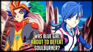 Was Blue Girl About To Defeat Soulburner? [Blue Girl's First Battle]