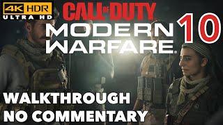 [4K HDR] Call Of Duty - Modern Warfare - Walkthrough - 10 - The Wolf's Den [No Commentary]