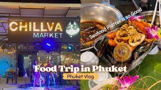 THAILAND DAILY VLOG CHILLVA NIGHT MARKET  | NIGHT MARKET LIFE IN PHUKET THAILAND