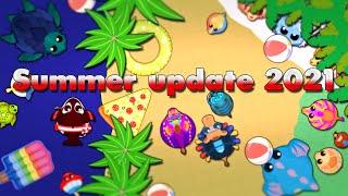 New Mope.io Summer Update 2021 | New Skins & New Summer objects | Buying New Skins