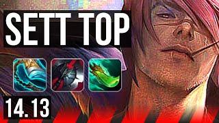 SETT vs CAMILLE (TOP) | 2500+ games, 7/1/2, Dominating | NA Grandmaster | 14.13