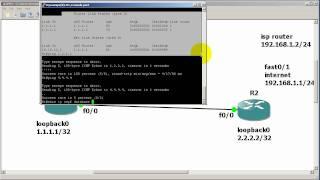 RouterGods - Configuring OSPF default information originate