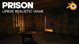 PRISON - UPBGE Realistic Blender Horror Game | Fps Bge Upbge