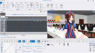 Making an Animation [MMD/MikuMikuMoving]