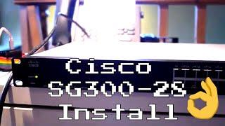 Cisco SG300 Layer 3 Switch Installation/Upgrade Homelab