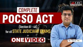 POCSO | Protection of Children from Sexual Offences Act 2012 | One Shot | Nitesh Sir ALEC