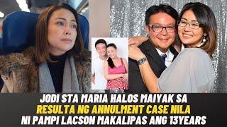 Jodi Sta Maria HALOS MAIYAK sa RESULTA ng ANNULMENT nila ni Pampi Lacson after 13 years! PANOORIN