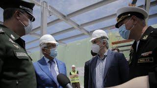 Владимир Васильев и Тимур Иванов прибыли в Дербент для инспекции строительства инфекционной больницы