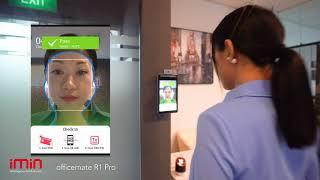 First ever Smart Temperature Scanner integrated with SafeEntry, the R1 Pro by iMin SG Tech