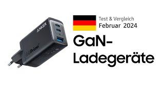 ТOP–6. Die besten GaN-Ladegeräte. Test & Vergleich 2024 | Deutsch