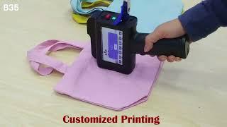 Bentsai B35 Handheld Inkjet Printer with 1 Inch Print Head