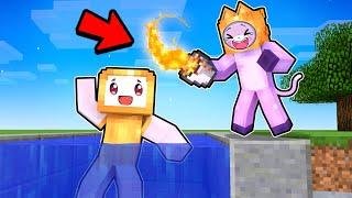 FOXY SECRETLY PRANKS BOXY For 24 HOURS! (LANKYBOX MINECRAFT!)