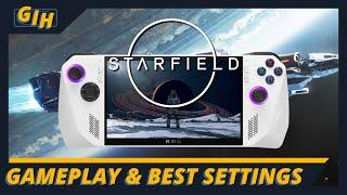 Starfield - ROG Ally Gameplay and Best Settings