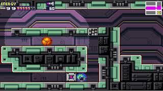 SA-X  using morph ball - Metroid Fusion Master Quest