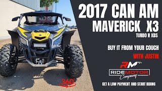 2017 Can Am Maverick X3 XDS Turbo R