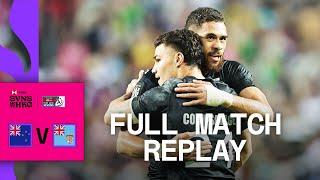 Tied into the FINAL minute | New Zealand v Fiji | HONG KONG HSBC SVNS | Full Match Replay