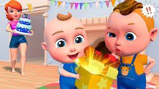 Mystery Gift Box on Birthday | Happy Birthday Song and More | Super Sumo Nursery Rhymes & Kids Songs