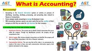 What is accounting - Basic activities and Types of accounting │ Principles of Accounting