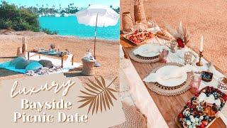 LUXURY BOHO PICNIC DATE | setup a luxury picnic with us! *this picnic almost didn't happen!*