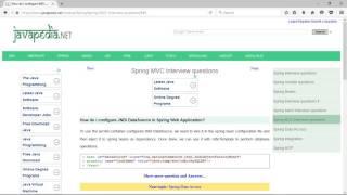 How do I configure JNDI DataSource in Spring Web Application? | javapedia.net