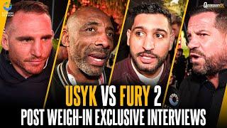 The STARS Of Boxing Give Their Usyk vs Fury Rematch Predictions ⭐️ | Amir Khan, Sunny Edwards & more