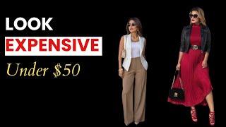 How To Look Expensive On A Low Budget! - Outfits Under $50 - Expensive Outfit Ideas!