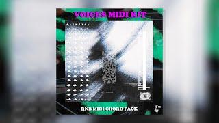 [FREE] Rnb Midi Chord Pack - ''VOICES'' - Free Trapsoul Midi Kit 2024