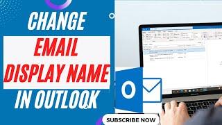 How to Change Name on Email Outlook | How to Change Email Display Name In Outlook