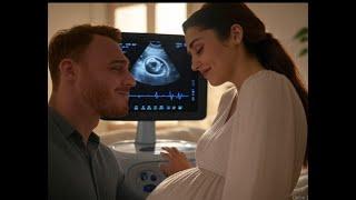 Kerem couldn't hold back his tears when he heard his baby's heartbeat.