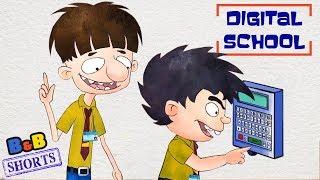 Digital School - Bandbudh Aur Budbak New Episode - Funny Hindi Cartoon For Kids