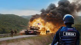 Kursk Becomes US Tank Graveyard! Russian Troops Successfully Blow Up M1 ABRAMS Tank on Bridge