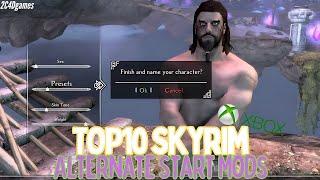 Top 10 Skyrim Quick Start Mods ┃Xbox Edition - Skip Helgen, Start ANYWHERE!