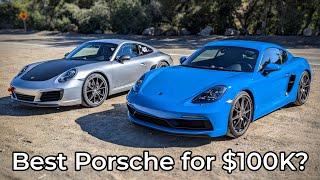 2023 Porsche 718 Cayman GTS 4.0 vs 2018 Porsche 911 Carrera T - Head to Head Review!