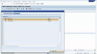 SAP Abap Tutorial / Creating a Transparent Table