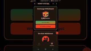 How To Withdraw MONEY DOGS Token To Bitget | MDOGS Airdrop Withdrawal - MDOGS Airdrop Listing