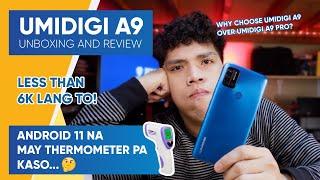UMIDIGI A9: Unboxing and Review (Android 11 with Infrared Thermometer!!)