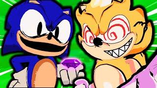 Friday Night Funkin' Plays AMONG US But FLEETWAY SONIC Is The IMPOSTER - (FNF Mods)
