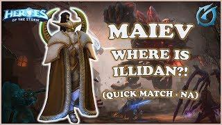 Grubby | Heroes of the Storm - Maiev - Where is Illidan?! - QM - Haunted Mines