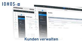 Wie kann ich meine Kunden verwalten? | IONOS