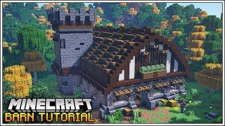 Minecraft 1.16 - Ultimate Minecraft Barn Tutorial [How to Build]