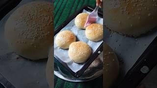 *Secret*  EGGLESS burger bun recipe  #shorts #bunsreci#homebaker #viral #treningsong