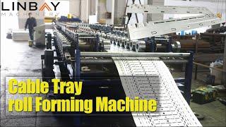 【Cable Tray】Linbay-Russian cable tray roll forming machine