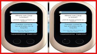 Pocketalk Classic Language Translator Device - Portable Two-Way Voice Interpreter - 82 Language