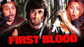 FIRST BLOOD (1982) MOVIE REACTION - GRITTY, INTENSE & ACTION-PACKED! - FIRST TIME WATCHING - REVIEW