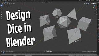 Design Your Own Custom Dice for Free | Blender Tutorial | DIY with Cly Ep. 21