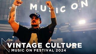 VINTAGE CULTURE at MUSIC ON FESTIVAL 2024 • AMSTERDAM